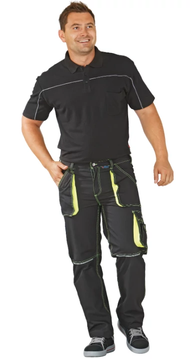 Planam 6220 Basalt neon derekasnadrág 46