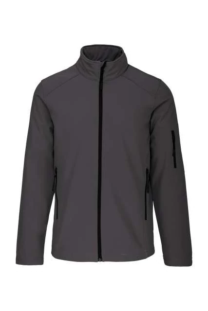 Kariban KA401 férfi softshell kabát titanium S